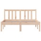 Giroletto in Legno Massello 120x190 cm 4FT Small Double Giroletto in Legno Massello 120x190 cm 4FT Small Double