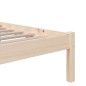 Giroletto in Legno Massello 120x190 cm 4FT Small Double Giroletto in Legno Massello 120x190 cm 4FT Small Double