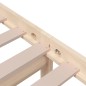 Giroletto in Legno Massello 120x190 cm 4FT Small Double Giroletto in Legno Massello 120x190 cm 4FT Small Double