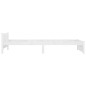 Giroletto Bianco in Legno Massello 75x190 cm 2FT6 Small Single Giroletto Bianco in Legno Massello 75x190 cm 2FT6 Small Single