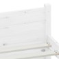 Giroletto Bianco in Legno Massello 75x190 cm 2FT6 Small Single Giroletto Bianco in Legno Massello 75x190 cm 2FT6 Small Single