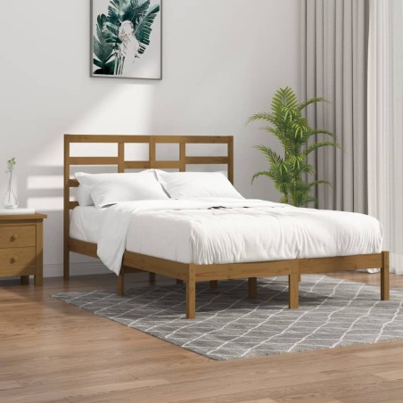Giroletto Miele in Legno Massello 160x200 cm
