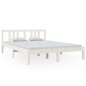 Giroletto Bianco in Legno Massello 140x200 cm Giroletto Bianco in Legno Massello 140x200 cm
