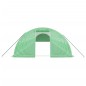 Serra con Telaio in Acciaio Verde 64 m² 16x4x2 m Serra con Telaio in Acciaio Verde 64 m² 16x4x2 m