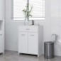 Armadio da Bagno Bianco 60x33x80 cm in Legno Multistrato Armadio da Bagno Bianco 60x33x80 cm in Legno Multistrato