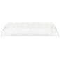 vidaXL Serra con Telaio in Acciaio Bianco 40 m² 8x5x2,3 m vidaXL Serra con Telaio in Acciaio Bianco 40 m² 8x5x2,3 m