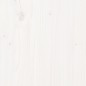 Giroletto Bianco in Legno Massello 150x200 cm 5FT King Size Giroletto Bianco in Legno Massello 150x200 cm 5FT King Size