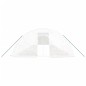 Serra con Telaio in Acciaio Bianco 80 m² 16x5x2,3 m