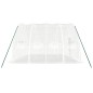 Serra con Telaio in Acciaio Bianco 24 m² 6x4x2,85 m Serra con Telaio in Acciaio Bianco 24 m² 6x4x2,85 m
