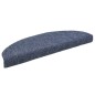 vidaXL Tappetini Adesivi per Scale 5 pz Blu 65x21x4 cm Agugliati vidaXL Tappetini Adesivi per Scale 5 pz Blu 65x21x4 cm Agugliati