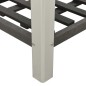 Fioriera Rialzata Giardino con Ripiano 150x50x90 cm WPC Grigio Fioriera Rialzata Giardino con Ripiano 150x50x90 cm WPC Grigio