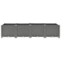 vidaXL Fioriera Rialzata 160x40x38 cm in Polipropilene vidaXL Fioriera Rialzata 160x40x38 cm in Polipropilene