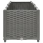 vidaXL Fioriera Rialzata 160x40x38 cm in Polipropilene vidaXL Fioriera Rialzata 160x40x38 cm in Polipropilene