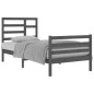Giroletto Grigio in Legno Massello 90x200 cm