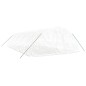 Serra con Telaio in Acciaio Bianco 50 m² 10x5x2,3 m Serra con Telaio in Acciaio Bianco 50 m² 10x5x2,3 m