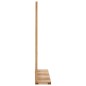Specchio da Bagno 60x12x62 cm in Legno Massello di Noce