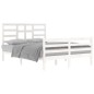 Giroletto Bianco in Legno Massello 140x200 cm Giroletto Bianco in Legno Massello 140x200 cm