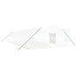 Serra con Telaio in Acciaio Bianco 84 m² 14x6x2,85 m Serra con Telaio in Acciaio Bianco 84 m² 14x6x2,85 m
