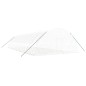Serra con Telaio in Acciaio Bianco 84 m² 14x6x2,85 m Serra con Telaio in Acciaio Bianco 84 m² 14x6x2,85 m
