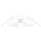 Serra con Telaio in Acciaio Bianco 84 m² 14x6x2,85 m Serra con Telaio in Acciaio Bianco 84 m² 14x6x2,85 m