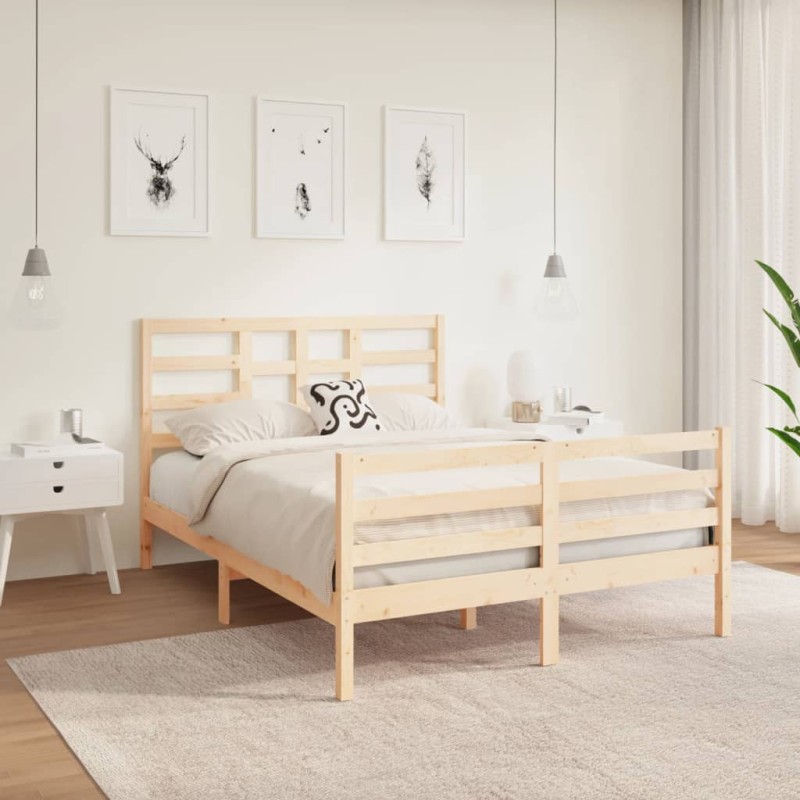 Giroletto in Legno Massello 120x190 cm 4FT Small Double Giroletto in Legno Massello 120x190 cm 4FT Small Double