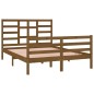 Giroletto Miele in Legno Massello 135x190 cm 4FT6 Double
