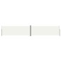 Tenda da Sole Laterale Retrattile Crema 220x1200 cm Tenda da Sole Laterale Retrattile Crema 220x1200 cm