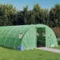 Serra con Telaio in Acciaio Verde 80 m² 20x4x2 m Serra con Telaio in Acciaio Verde 80 m² 20x4x2 m