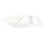 Serra con Telaio in Acciaio Bianco 70 m² 14x5x2,3 m Serra con Telaio in Acciaio Bianco 70 m² 14x5x2,3 m
