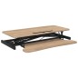 Banco da Lavoro Regolabile 90x40x(13-50) cm in Acciaio e Legno Banco da Lavoro Regolabile 90x40x(13-50) cm in Acciaio e Legno