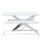 Banco da Lavoro Regolabile 90x40x(13-50) cm in Acciaio e Legno Banco da Lavoro Regolabile 90x40x(13-50) cm in Acciaio e Legno