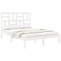 Giroletto Bianco in Legno Massello 140x190 cm Giroletto Bianco in Legno Massello 140x190 cm