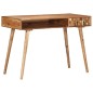 Scrivania 115x50x76 cm in Legno Massello di Acacia Scrivania 115x50x76 cm in Legno Massello di Acacia