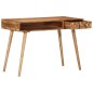 Scrivania 115x50x76 cm in Legno Massello di Acacia Scrivania 115x50x76 cm in Legno Massello di Acacia