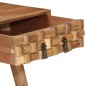 Scrivania 115x50x76 cm in Legno Massello di Acacia Scrivania 115x50x76 cm in Legno Massello di Acacia