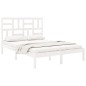 Giroletto Bianco in Legno Massello 140x200 cm Giroletto Bianco in Legno Massello 140x200 cm