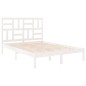 Giroletto Bianco in Legno Massello 140x200 cm Giroletto Bianco in Legno Massello 140x200 cm