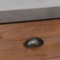 Tavolo Consolle 110x35x80 cm in Legno Massello di Abete Tavolo Consolle 110x35x80 cm in Legno Massello di Abete
