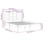 Giroletto Bianco in Legno Massello 140x190 cm Giroletto Bianco in Legno Massello 140x190 cm