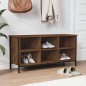 Scarpiera Rovere Marrone 100x35x50 cm in Legno Multistrato Scarpiera Rovere Marrone 100x35x50 cm in Legno Multistrato