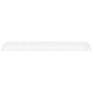 Serra con Telaio in Acciaio Bianco 100 m² 20x5x2,3 m Serra con Telaio in Acciaio Bianco 100 m² 20x5x2,3 m