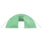 Serra con Telaio in Acciaio Verde 110 m² 22x5x2,3 m Serra con Telaio in Acciaio Verde 110 m² 22x5x2,3 m
