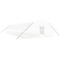 Serra con Telaio in Acciaio Bianco 96 m² 16x6x2,85 m Serra con Telaio in Acciaio Bianco 96 m² 16x6x2,85 m