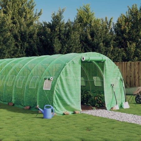 Serra con Telaio in Acciaio Verde 66 m² 22x3x2 m