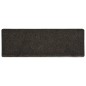 vidaXL Tappetini per Scale Tessuto Agugliato 15 pz 65x21x4cm Antracite vidaXL Tappetini per Scale Tessuto Agugliato 15 pz 65x21x4cm Antracite