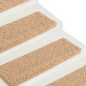 Tappetini per Scale 15 pz 65x21x4 cm Oro Tappetini per Scale 15 pz 65x21x4 cm Oro