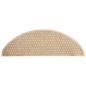 Tappeti Adesivi Scale Aspetto Sisal 15pz 65x21x4cm Beige Chiaro Tappeti Adesivi Scale Aspetto Sisal 15pz 65x21x4cm Beige Chiaro