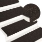 Tappetini per Scale Tessuto Agugliato 15 pz 65x21x4 cm Tappetini per Scale Tessuto Agugliato 15 pz 65x21x4 cm