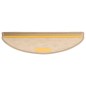 vidaXL Tappeti Adesivi Scale Aspetto Sisal 15 pz 65x21x4cm Beige Scuro vidaXL Tappeti Adesivi Scale Aspetto Sisal 15 pz 65x21x4cm Beige Scuro