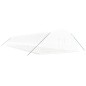 Serra con Telaio in Acciaio Bianco 132 m² 22x6x2,85 m
